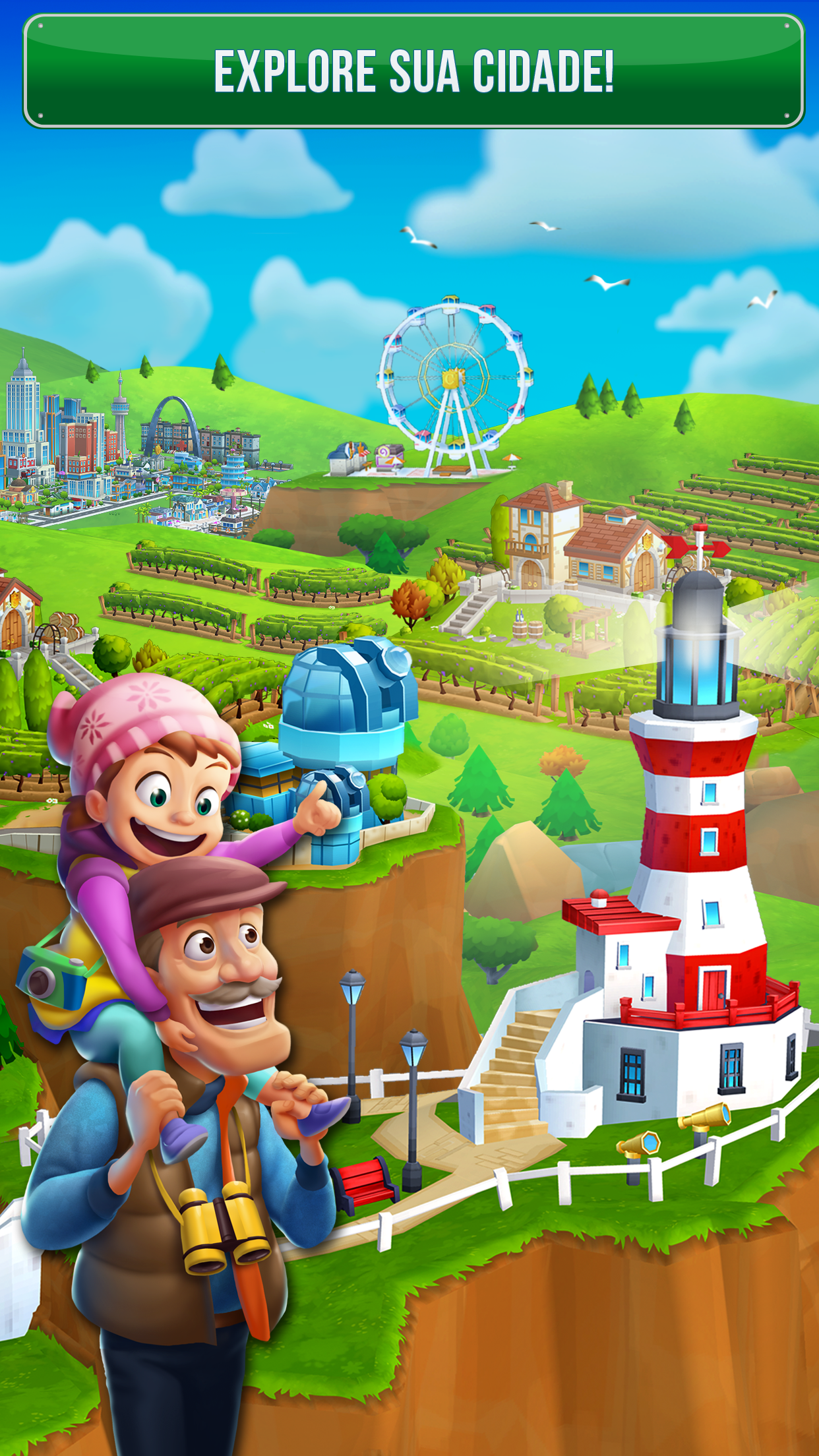 Captura de Tela do Jogo Dream City: Metropolis