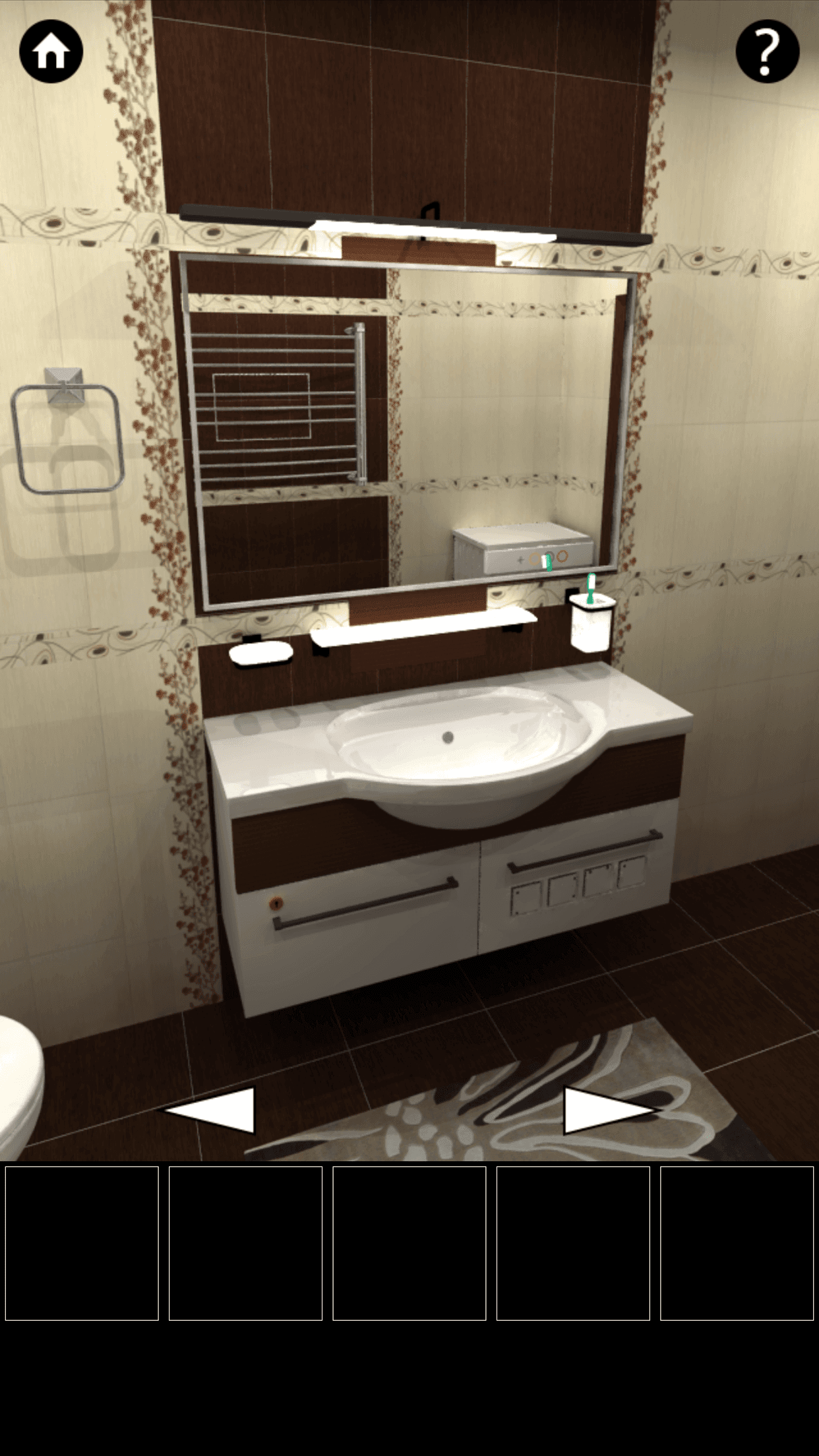 Bathroom - room escape game - Game Screenshot