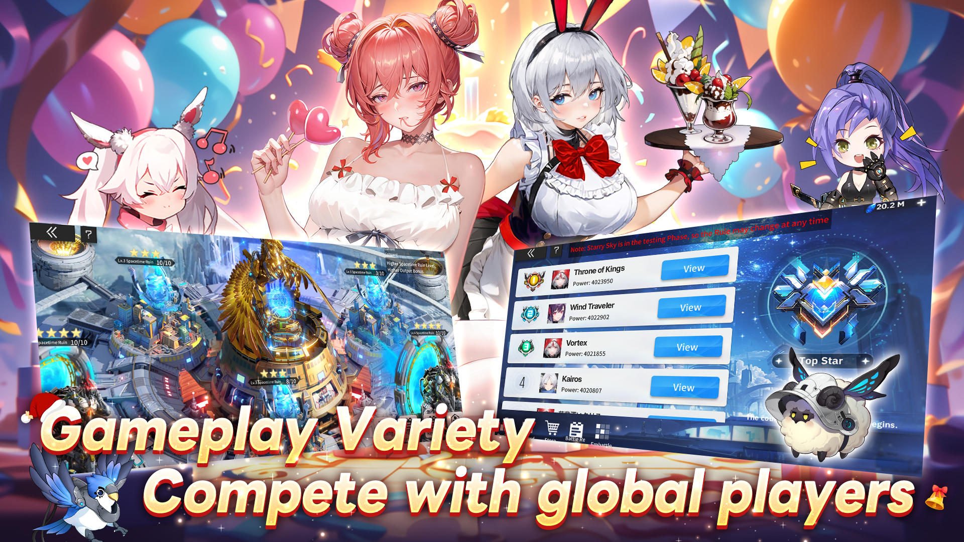 Apex Girls: 3650-Pull Giveaway Game Screenshot