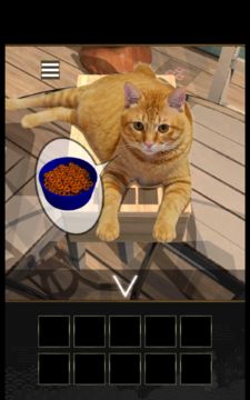 Captura de Tela do Jogo 脱出ゲーム Cat!Cat!Cat!