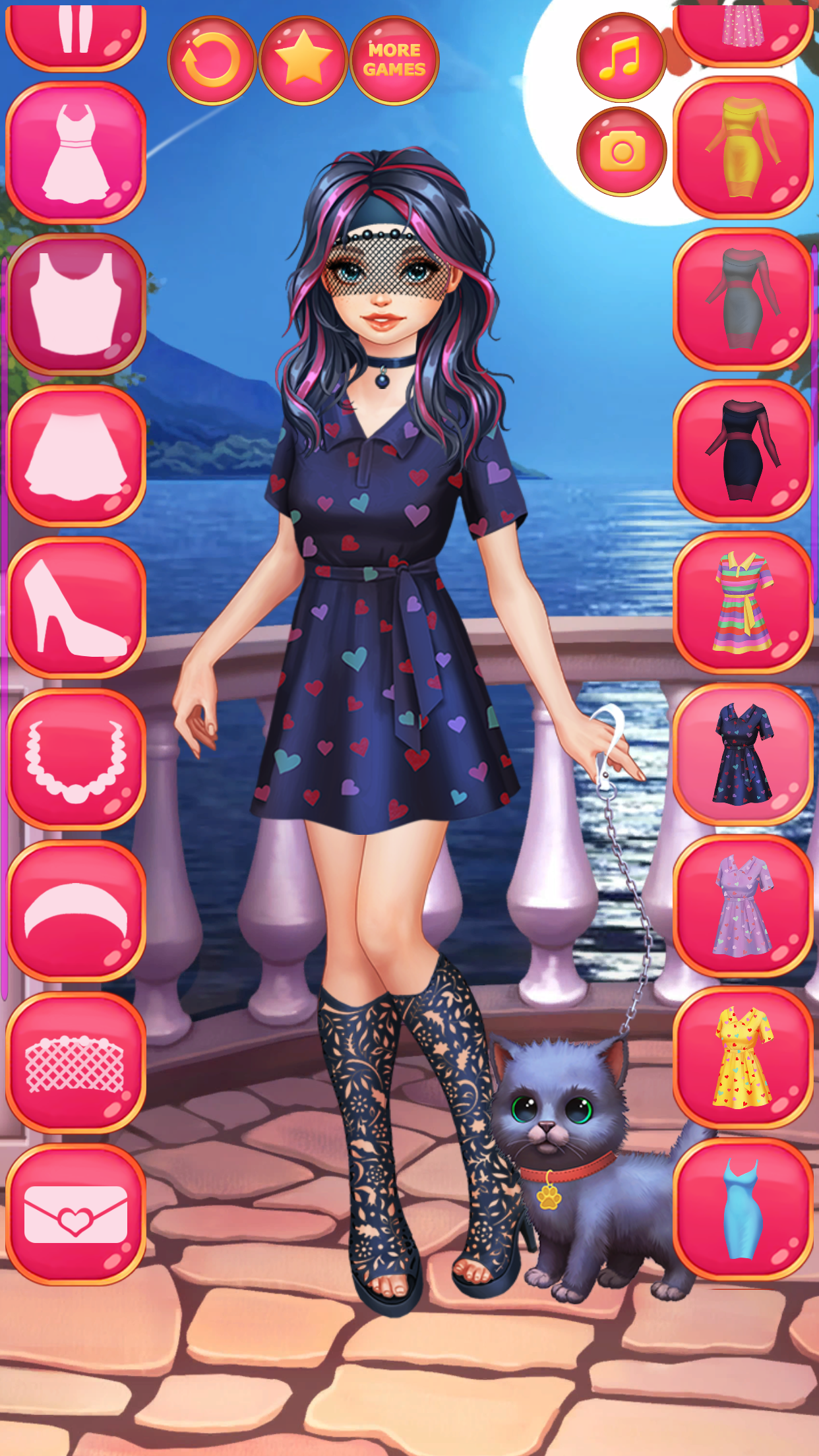 Screenshot of Love Dress Up Games for Girls