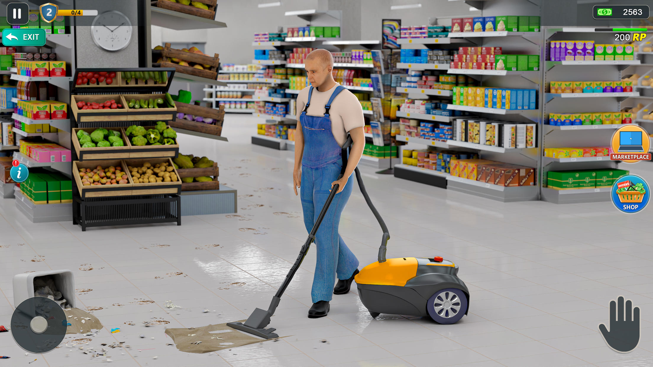 Retail Store Market Simulator Game Screenshot