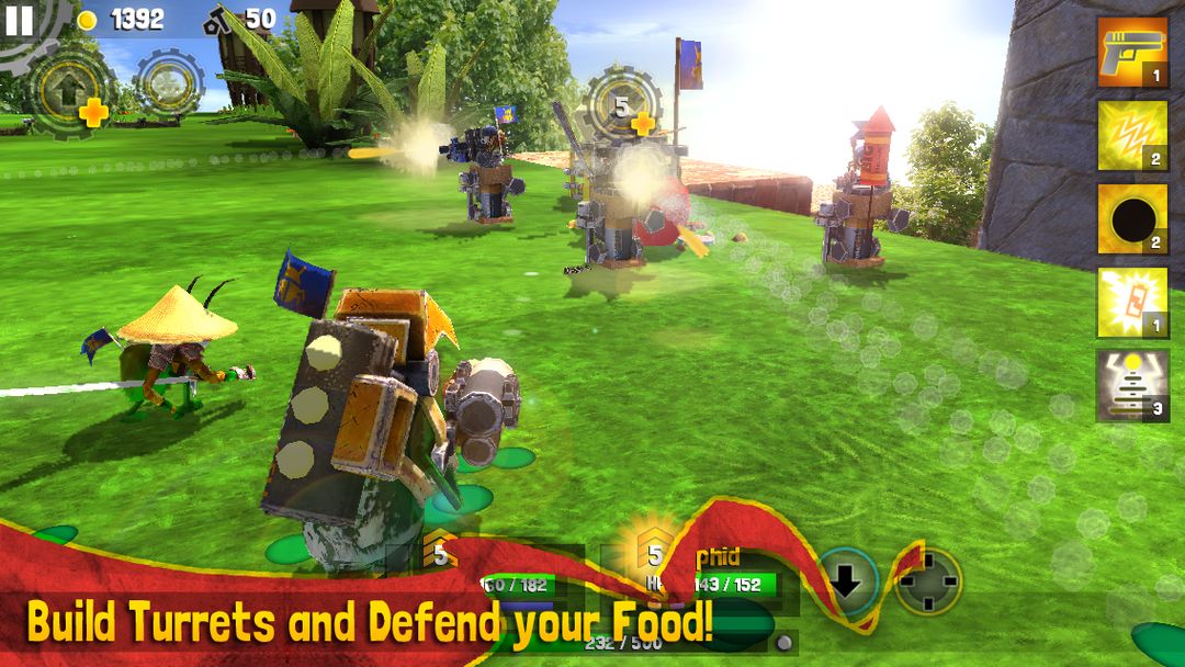 Bug Heroes 2: Premium 게임 스크린 샷