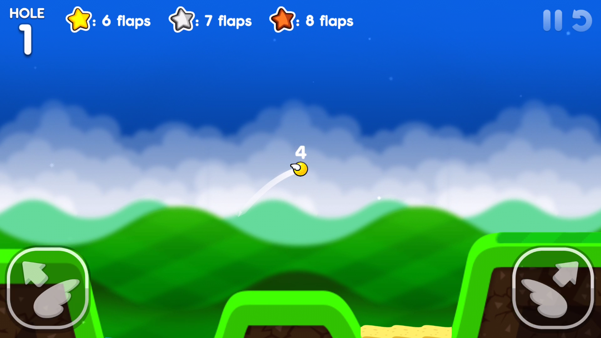 Screenshot 1 of Flappy Golf 2 2.0.8