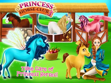 Princess Horse Club 3 ゲームのスクリーンショット