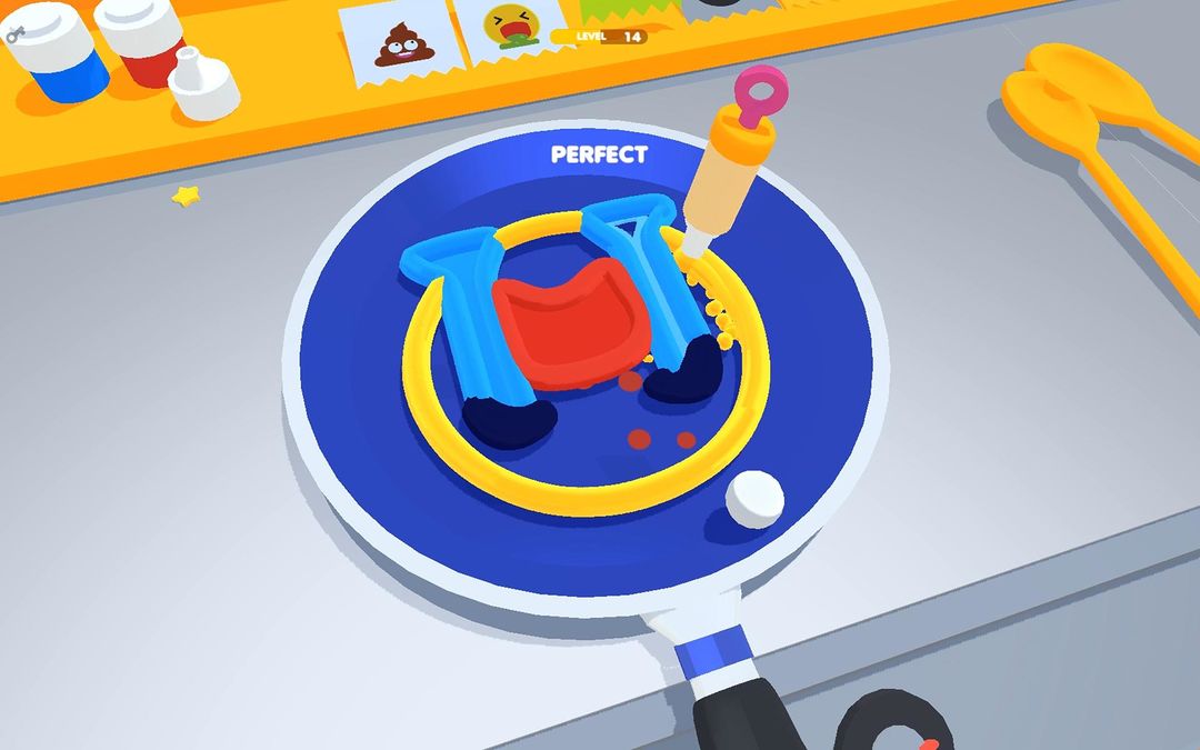 Screenshot of Pancake Art: Relaxing Games