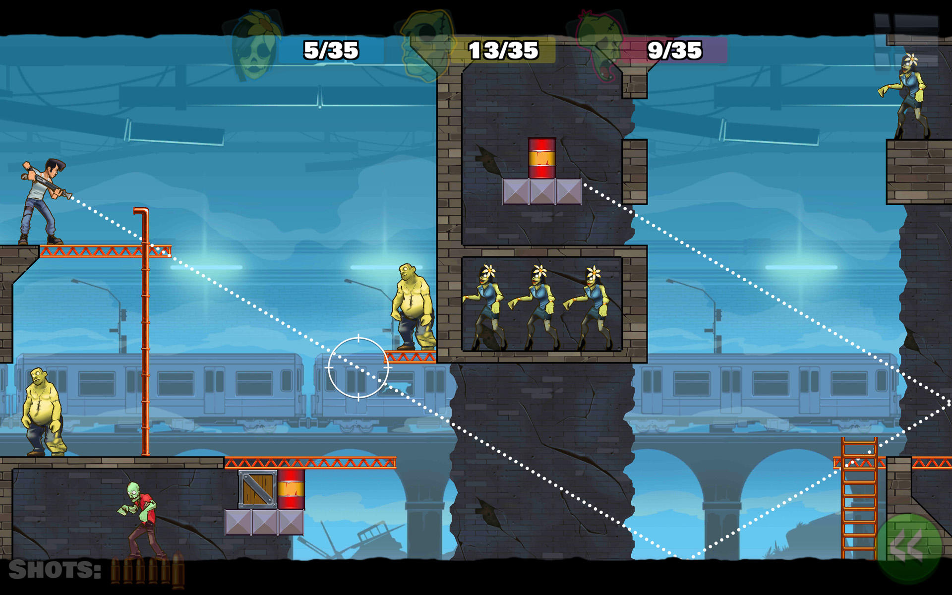 Stupid Zombies 3 ภาพหน้าจอเกม