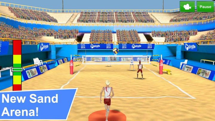Screenshot 1 of Чемпионы по волейболу 3D - Онли 7.2