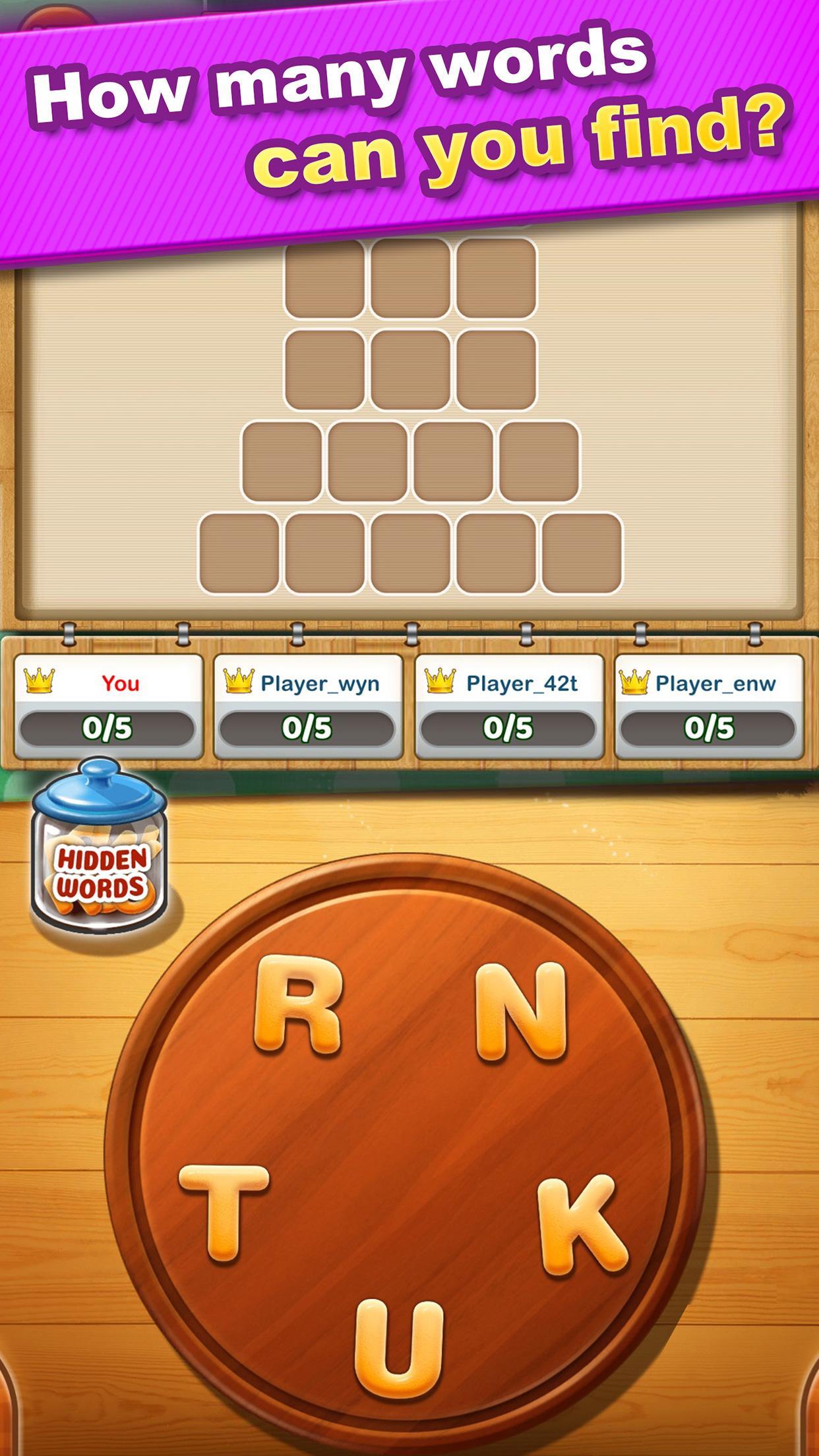 Cuplikan Layar Game Word Puzzle - Cookies Jumble