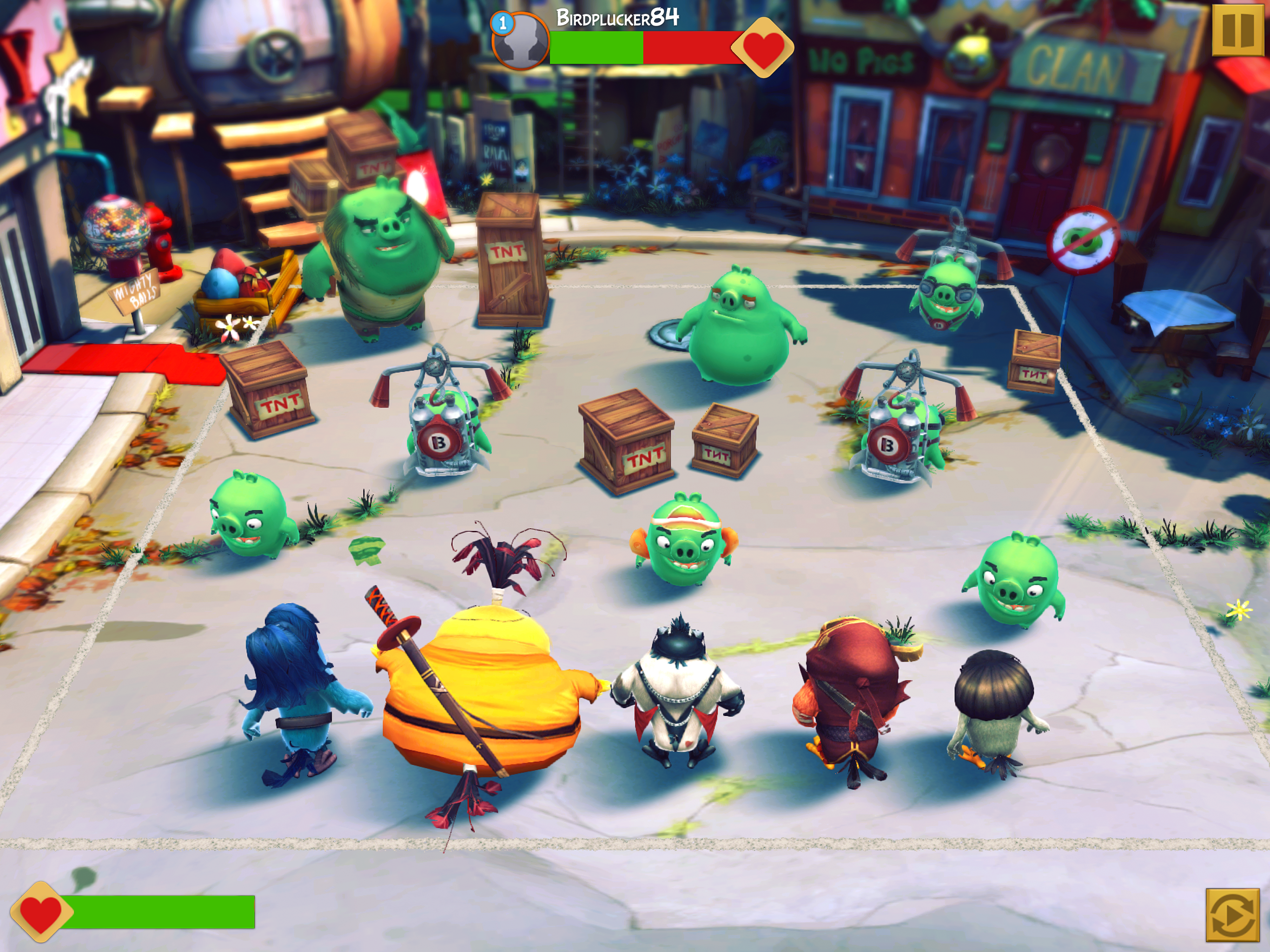 Cuplikan Layar Game Angry Birds Evolution