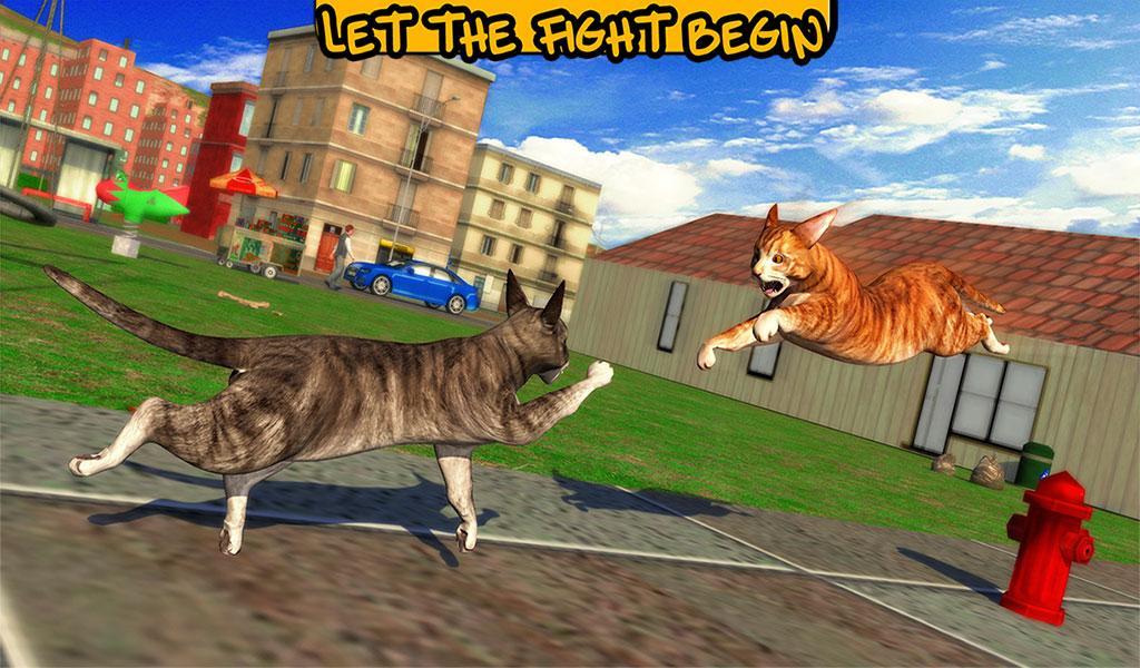 Скриншот игры Street Cat Sim 2016