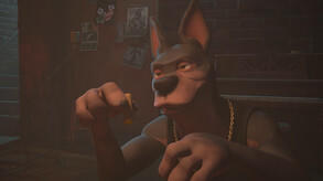 Screenshot of the video of Liar's Bar