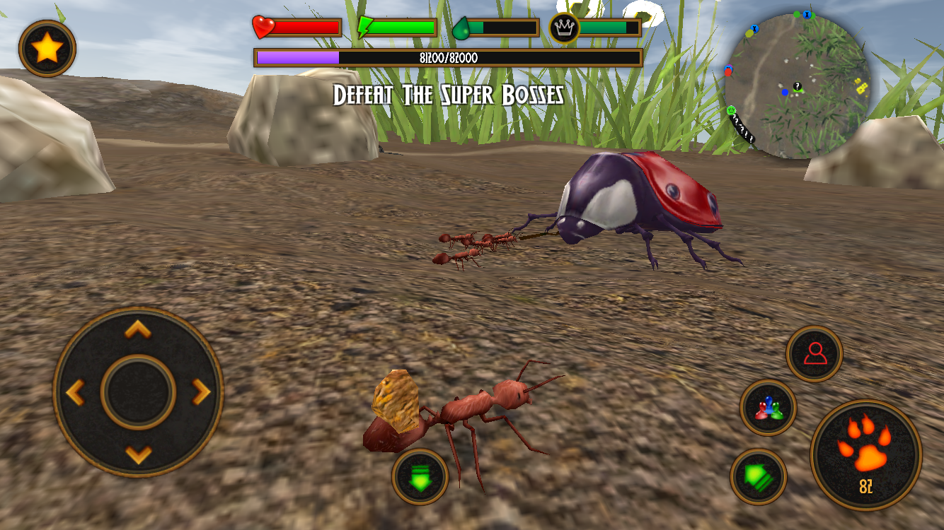 Cuplikan Layar Game Fire Ant Simulator