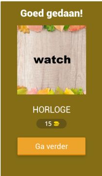 Dutch language learning game ภาพหน้าจอเกม