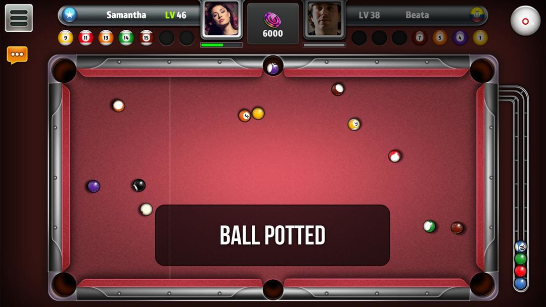 Screenshot of Pool Ball Master