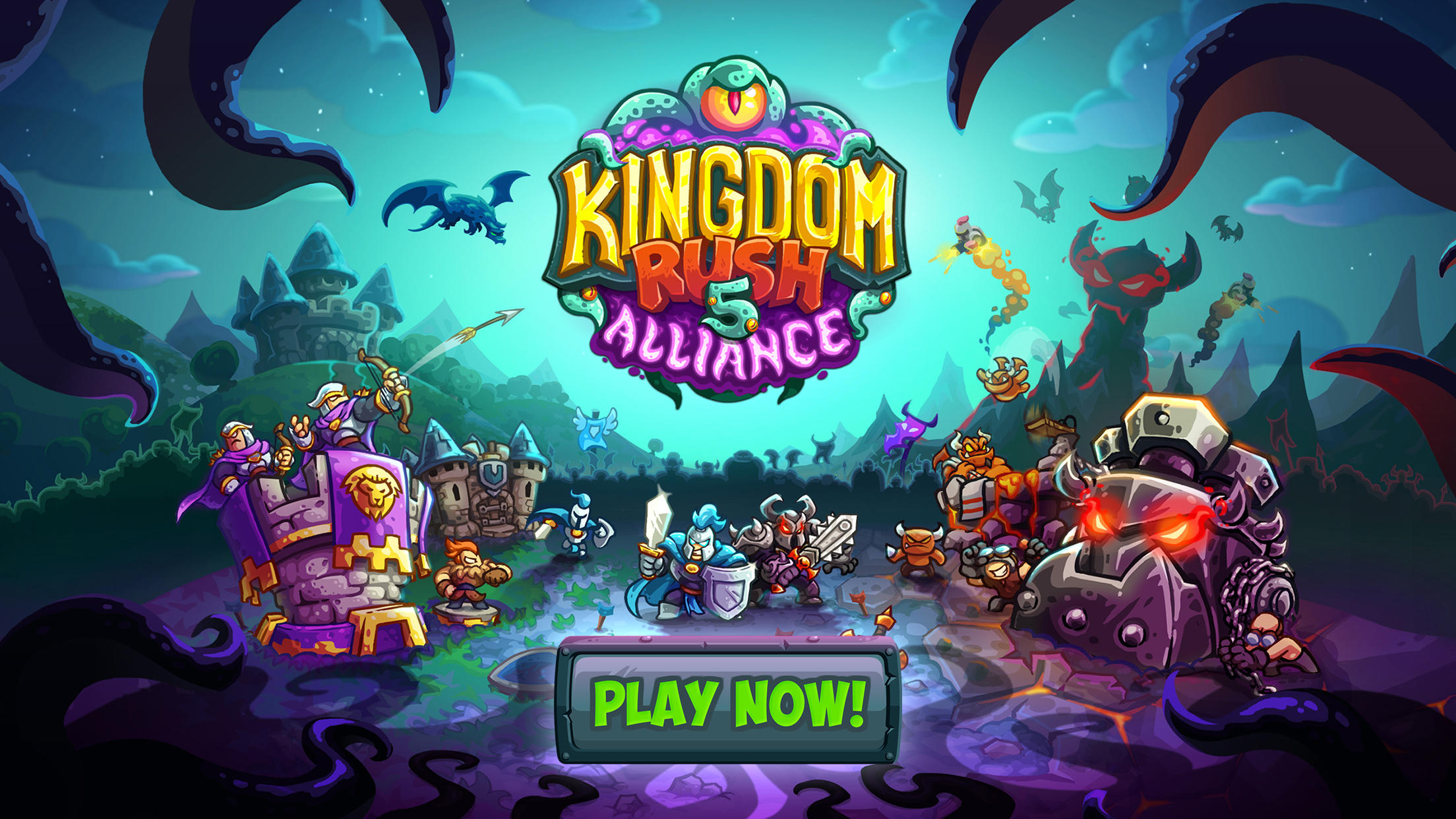 Kingdom Rush 5: Alliance TD Game Screenshot