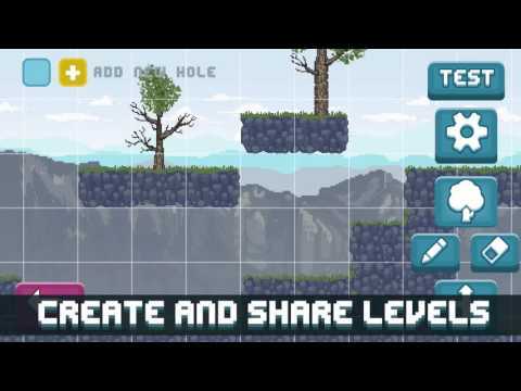 Скриншот видео Pixel Disc Golf 2