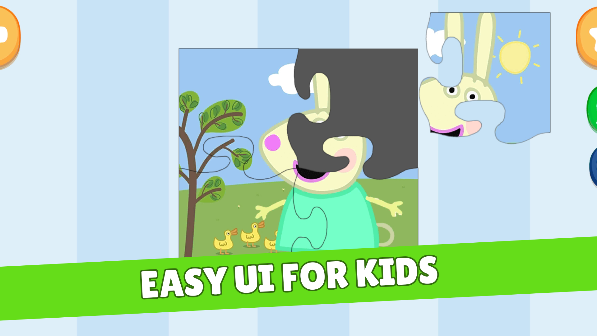 Cuplikan Layar Game Peppa Pig Rompecabezas