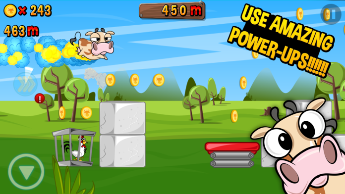 Run Cow Run Game Screenshot