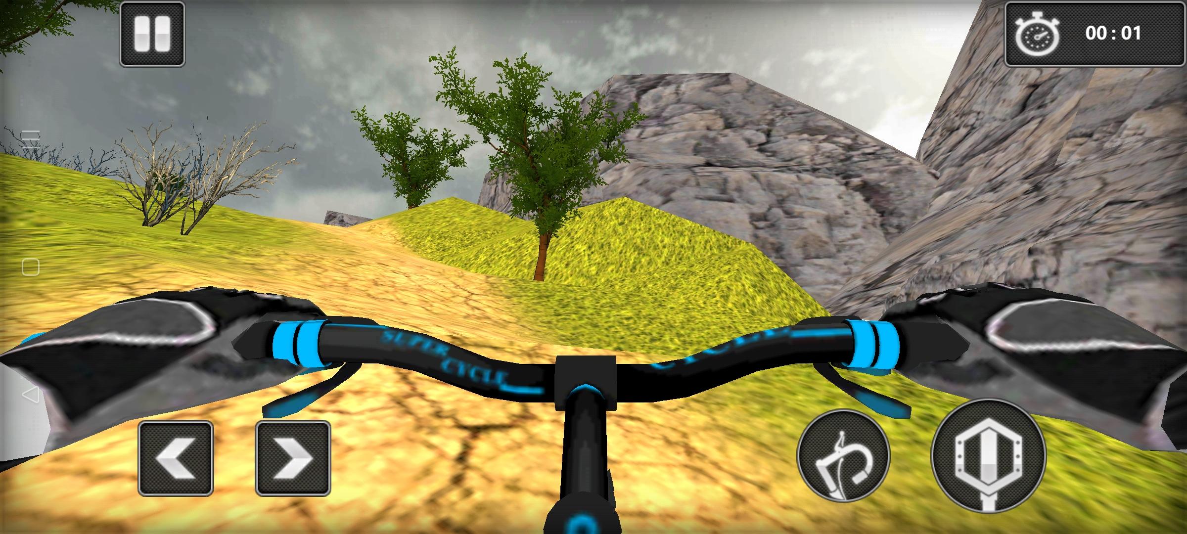 Captura de Tela do Jogo Motobicycle like computer game