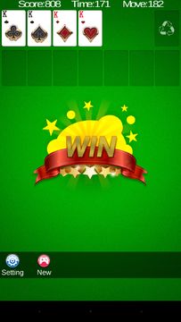 Solitaire ภาพหน้าจอเกม