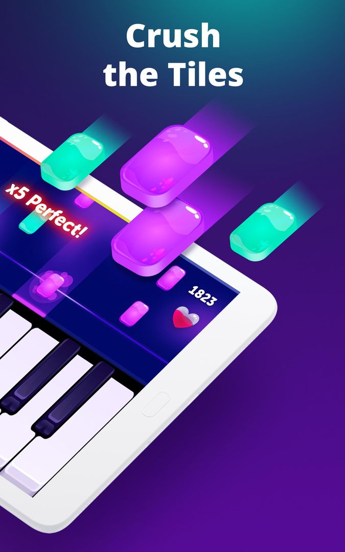 Piano - Play & Learn Music ภาพหน้าจอเกม