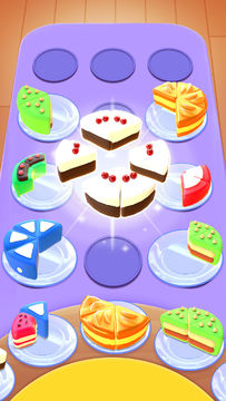 Cake Sort Puzzle 3D Game Screenshot