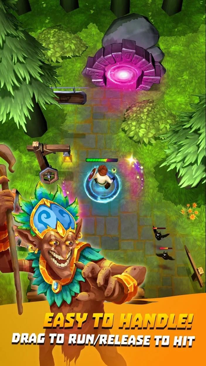 Epic Magic Warrior Game Screenshot