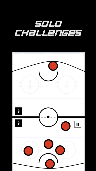 Air Hockey Hingers: Fast Pucks 遊戲截圖