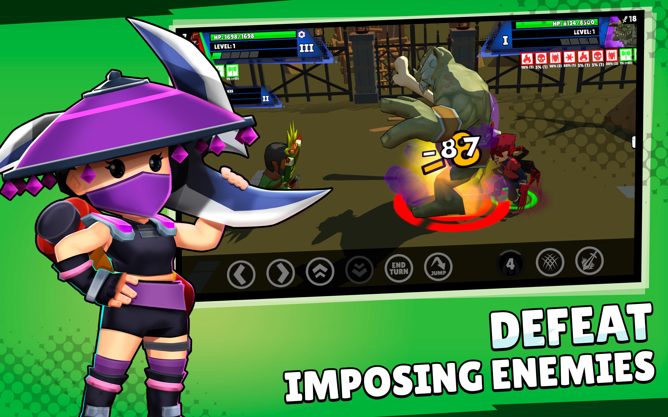 Clash of Destiny: Good vs Evil Game Screenshot