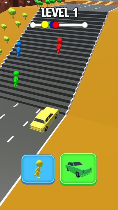 Car Shape Funny Transform Race ภาพหน้าจอเกม