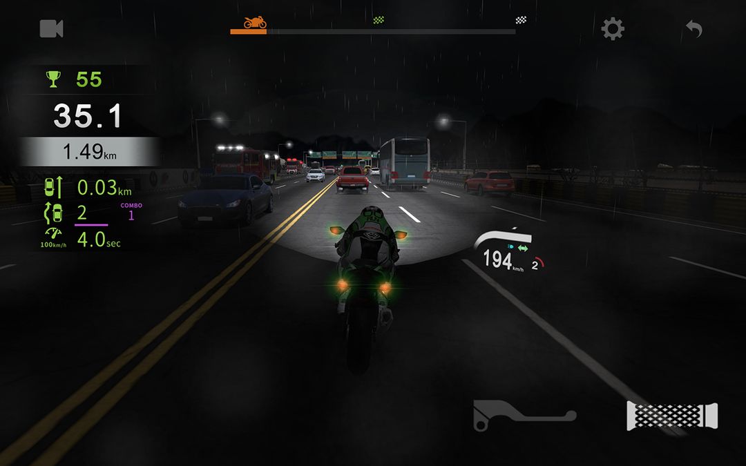 Screenshot of Real Moto Traffic