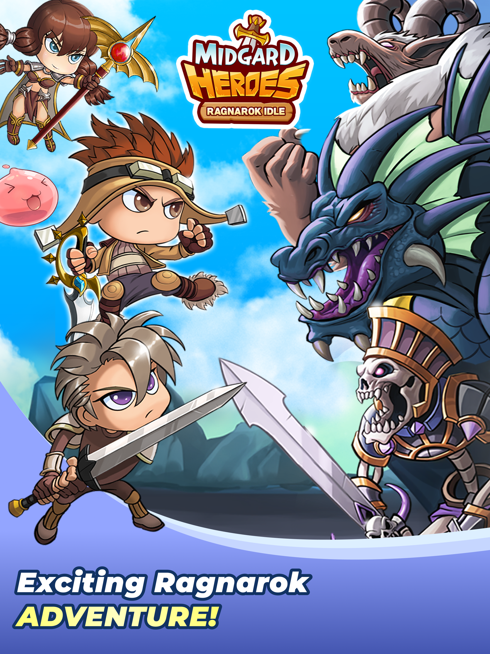 Midgard Heroes: Ragnarok Idle Game Screenshot