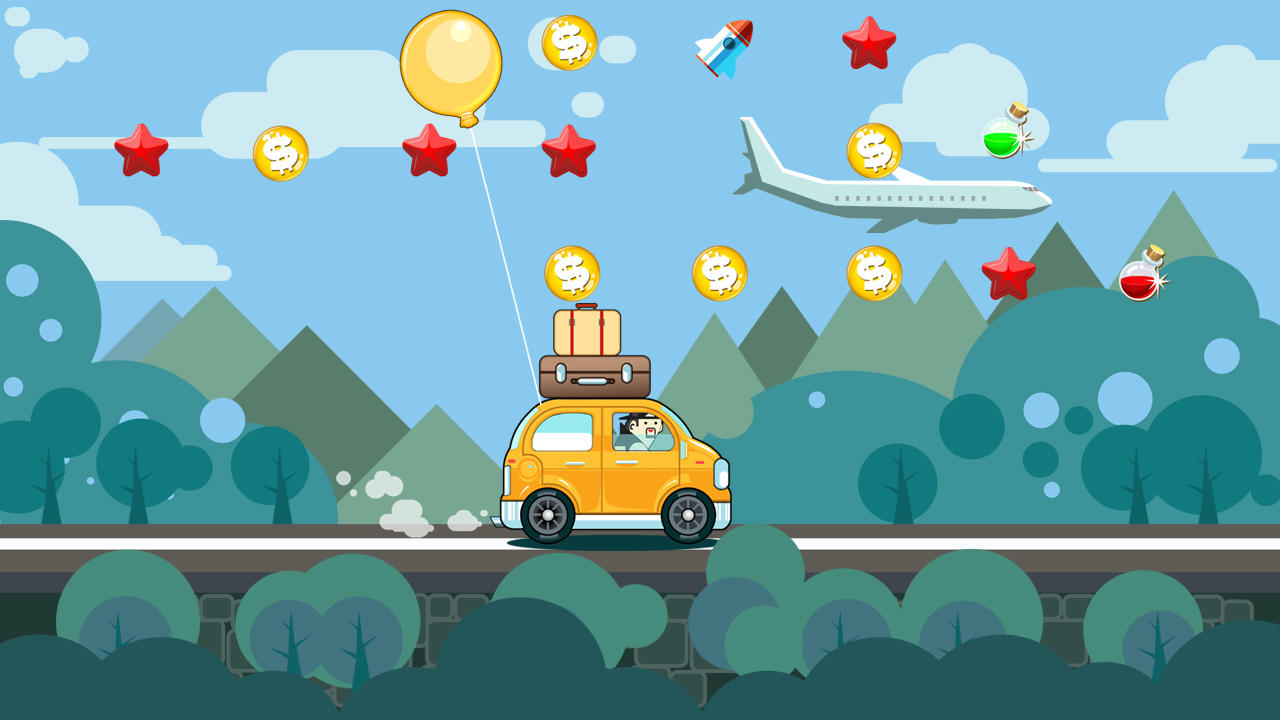 Скриншот игры 旅行大叔travel-uncle