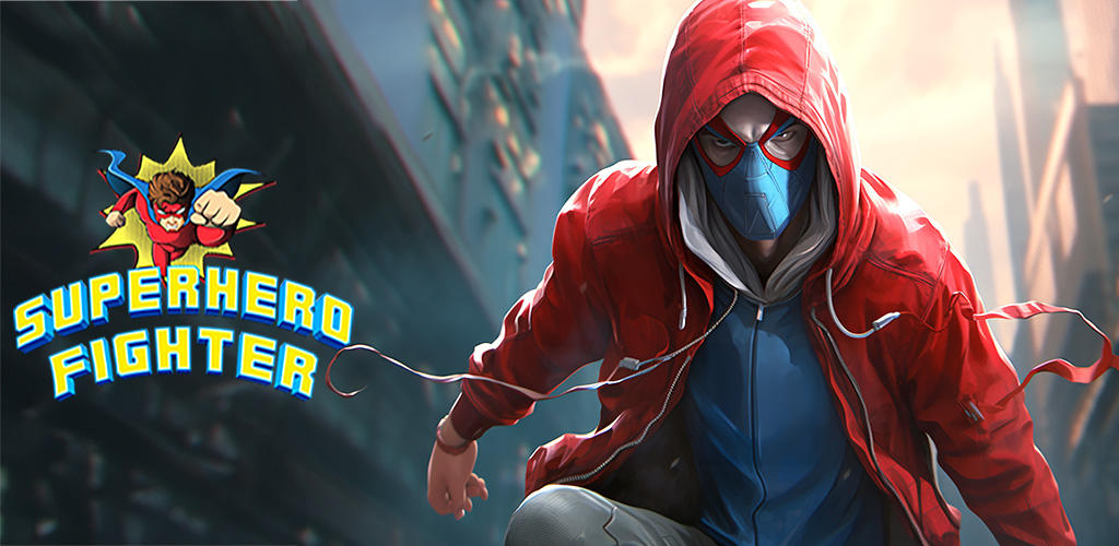 Banner of Spider Fighter - Crime Battle 