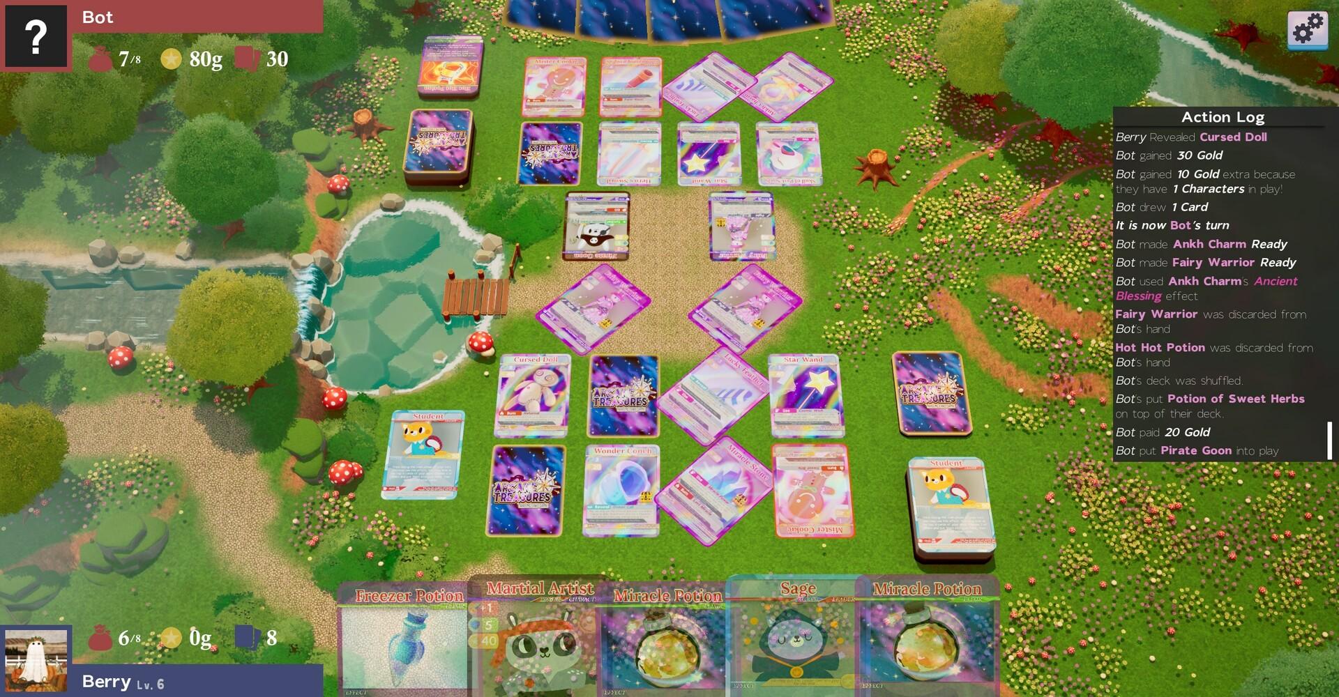 Arcane Treasures: Trading Card Game screenshot game