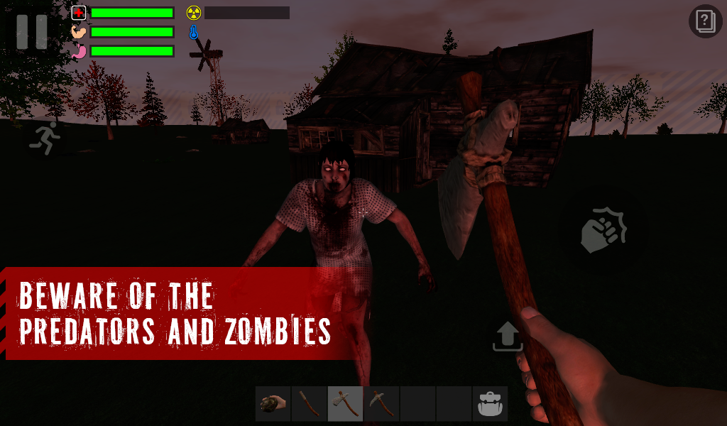 The Survivor: Rusty Forest Game Screenshot