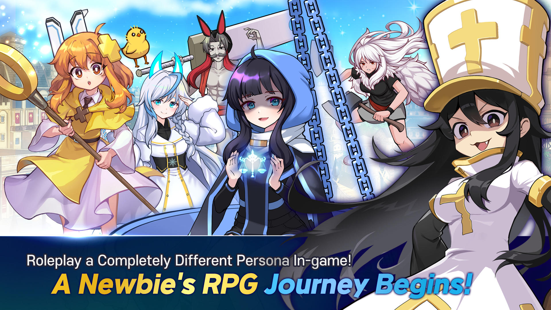 Скриншот игры Newbie Life : Idle RPG