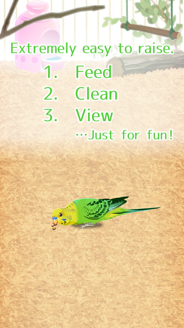 Скриншот игры Parakeet Pet