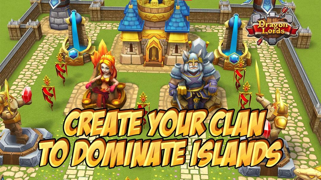 Screenshot of Dragon Lords: 3D strategy
