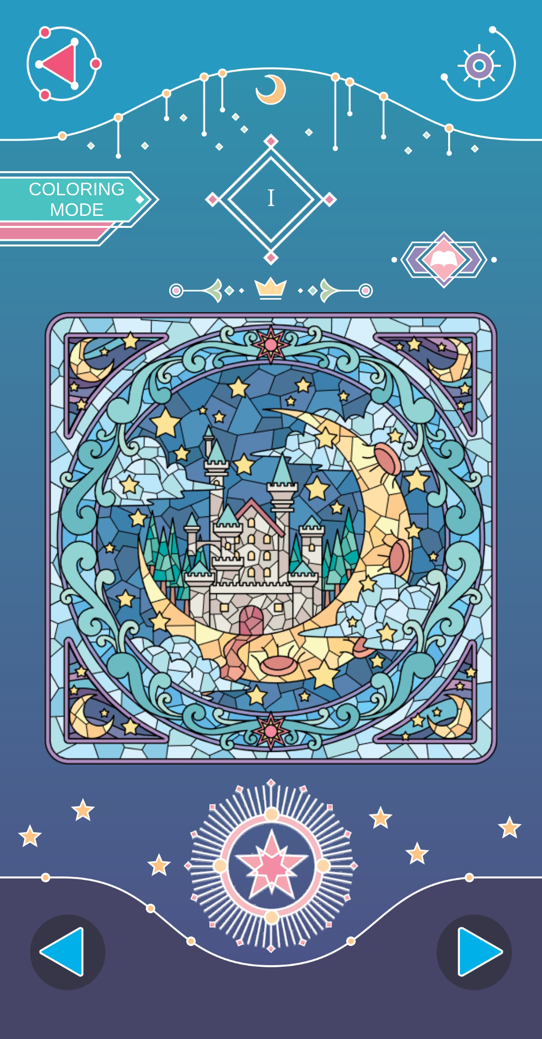 Screenshot of Coloring Luna - Coloring Book
