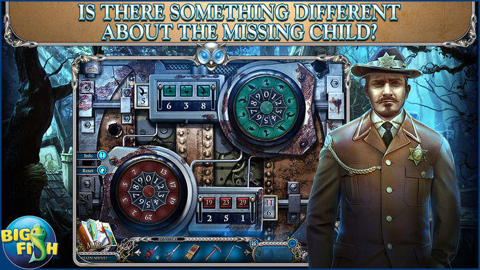 Mystery Trackers: Nightsville Horror - A Hidden Object Adventure (Full) 게임 스크린샷
