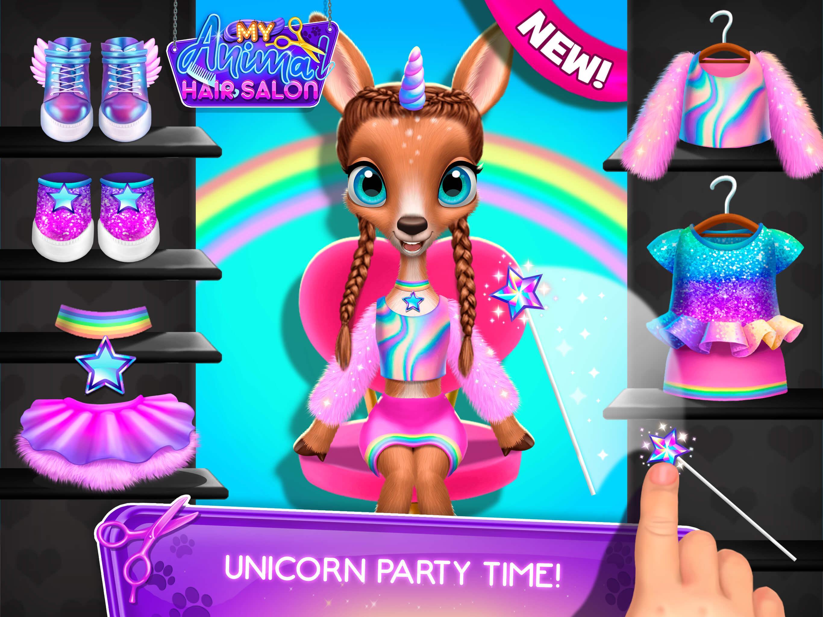 My Animal Hair Salon Game Screenshot