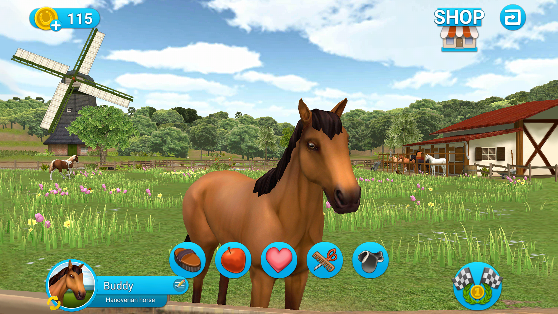 Horse World: Show Jumping Game Screenshot