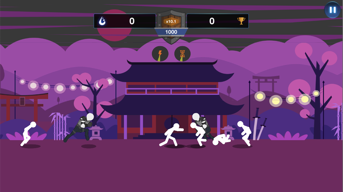 Screenshot of Stickman Warrior: Super Battle