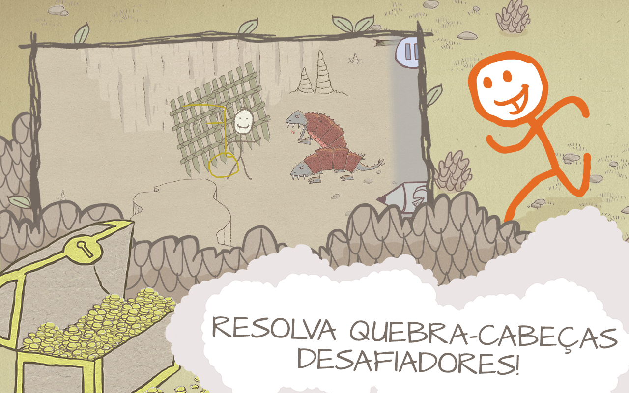 Captura de Tela do Jogo Draw a Stickman: EPIC