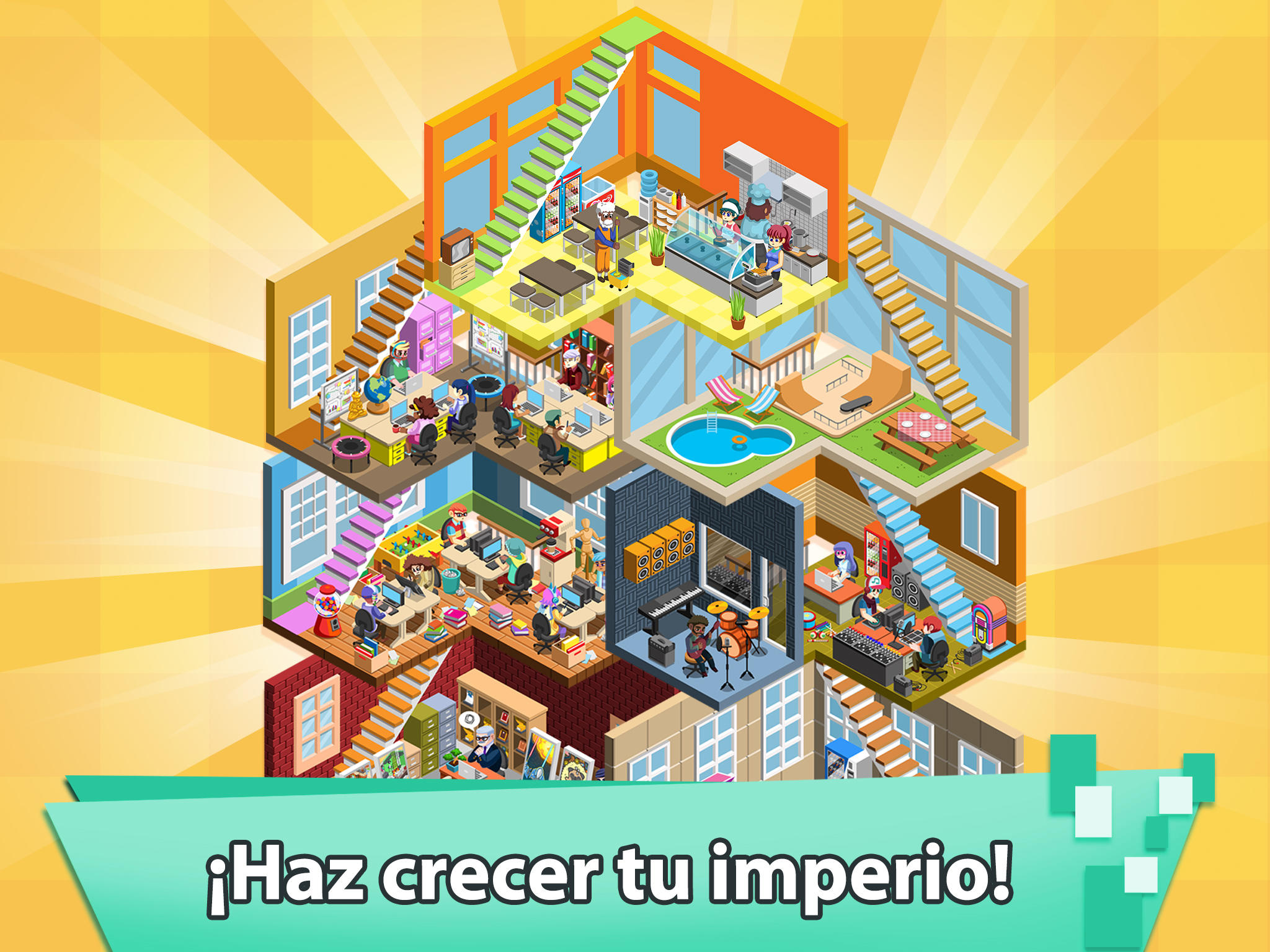 Captura de Pantalla del Juego Magnate videojuegos inactivos