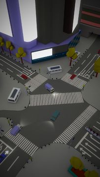 Скриншот игры Crossroad crash