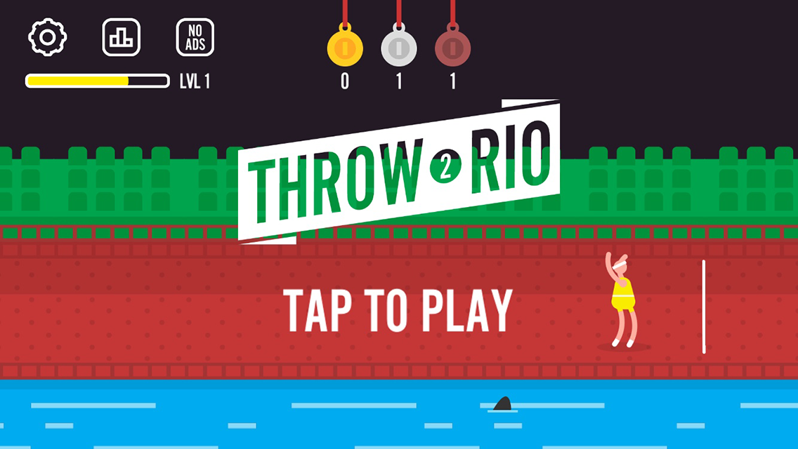 Throw2Rio Game Screenshot