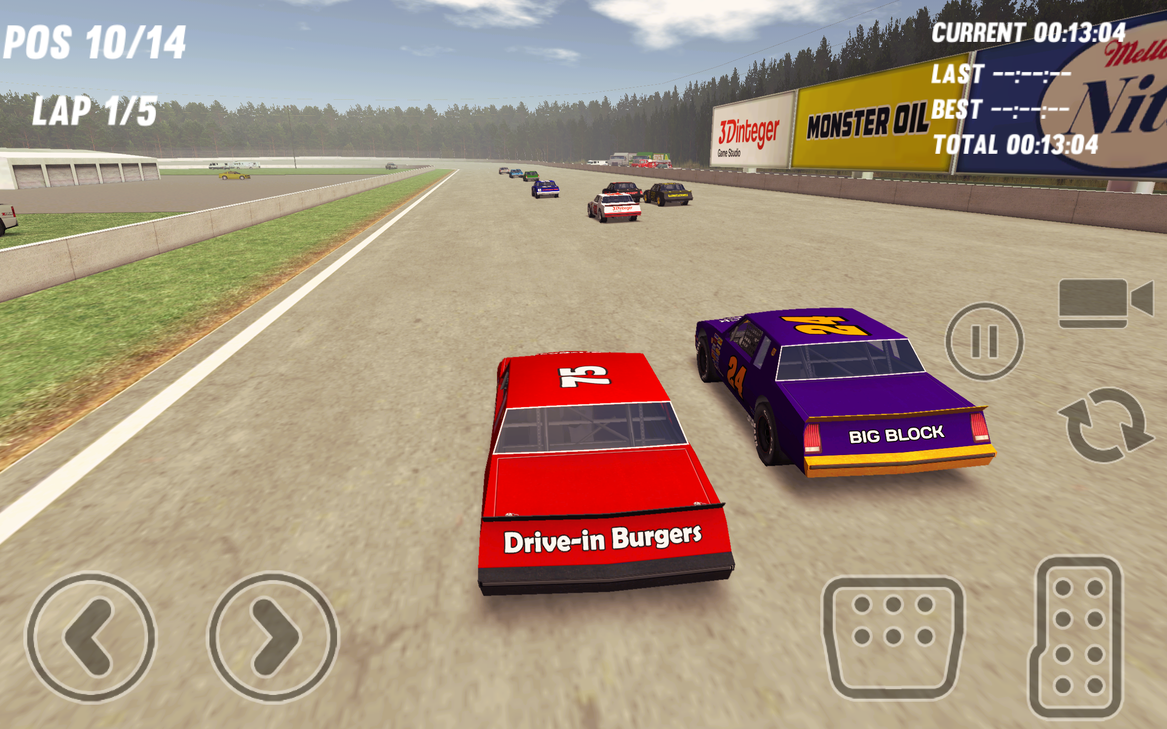 Thunder Stock Cars 2 Game Screenshot